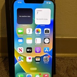 12 pro max 128gb with box and cable